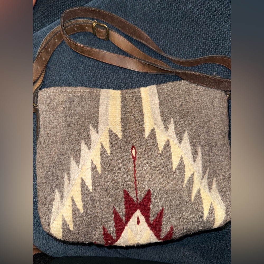MZ Fair‎ Trade Woven Oaxacan 100% Wool Purse